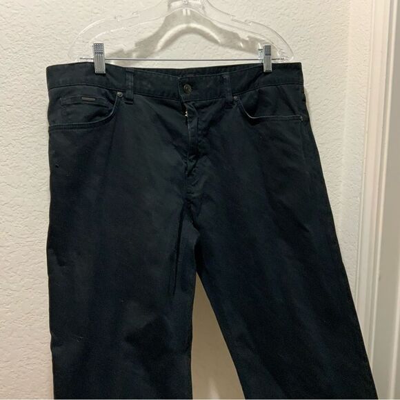 Hugo Boss blue denim mens jeans waist 38  inseam 33 dress pants - Picture 8 of 11